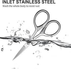 -small Scissors-004 711181298727 Eyebrow Nose Hair Professional Grooming S