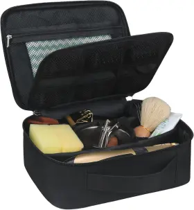 002 711181364118 Barber Tool Bag Large Hair Clipper Black