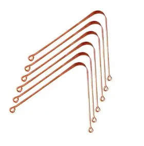Ahc-ctc-6 2activelife Tongue Scraper For Adults Set Of 6 Premium Copper Metal Tong