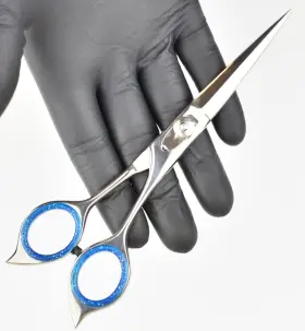 J001 4k Shears 6.5 Inch Professional Hair Cutting - Razor Sharp Scissor For Men Women And Kid