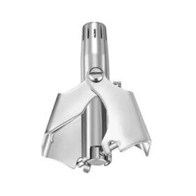 Aalfa Kykj000021 Stainless Steel Nose Hair Trimmer No Battery Required Patented Dual-e