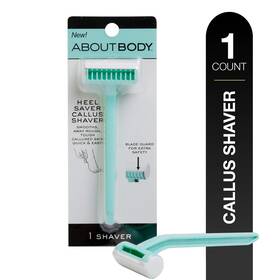 About Face Nc65008 Kai Body Heel Saver Stainless Steel Callus Shaver For Women Includes 1