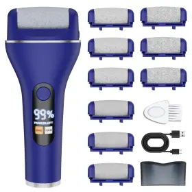 M011 Adampark Electric Callus Remover For Feet Rechargeable Portable Electronic Foot Callu