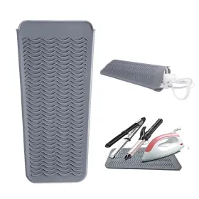 Aft90 787446963198 Heat Resistant Silicone Mat Pouch Hair Styling Tools For Curling Irons Flat Aft90 787446963198 Heat Resistant Silicone Mat Pouch Hair Styling Tools For Curling Irons Flat