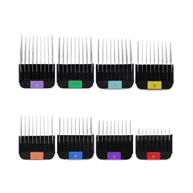 Mpn710123 Airera 8 Pieces Professional Animal Stainless Steel Attachment Guide Guard... Fast Ship