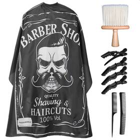 Angelworld 791533119900 So Cool Professional Barber Cape With Adjustable Metal Clip Hair Cutting Cape