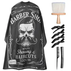 Type-2 Angelworld 791533119900 So Cool Professional Barber Cape With Adjustable Metal Clip Hair Cutting