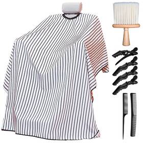 Angelworld 791533119955 Professional Barber Cape With Adjustable Metal Clip Hair Cutting Haircut