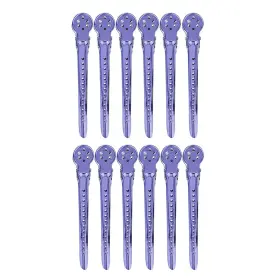 Anggrekv4bokaxz8i783-05 Anggrek Hair Styling Clips 12pcs/box Hairdressing Salon S