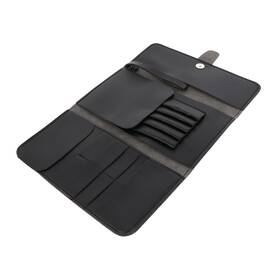 Angoily 1395489gsnj Shear Holder 2pcs Roll Up Hairdressing Scissors Barber Bag Tool Pouc