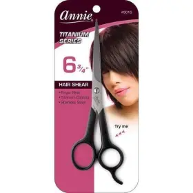 Annie 705372050157 Professional Stainless Hair Shears 6.75 Inch Titanium Coat#5015 Ea