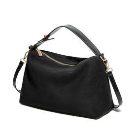 Ansseng Cocobag001 Women S Vintage Suede Crescent Crossbody Bag Adjustable Strap Shoulder To