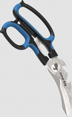 Any Sharp Abb107 Anysharp 5in1 Multifunction Smart Scissors Left Or Right Handed Dishwasher Safe