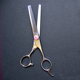 Apsun 6035 Japanese 440c Steel 6 Inch T35 Hair Thinning Shears Made In Korea