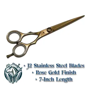 J2rg Arain Industries 7ftft J2 Razor Scissors Rose Gold Professional Hair Cutting And Styling Shears