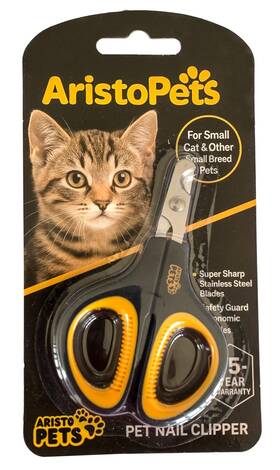 Aristopets 141153430058 Cat Nail Clippers Professional Stainless-steel Claw Trimmer For Cats Ki