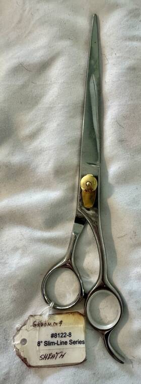 Arius Eickert 8122-8 Vintage Professional Grooming Hair Cutting Shears 8 Inch Slim Line Stainless Steel