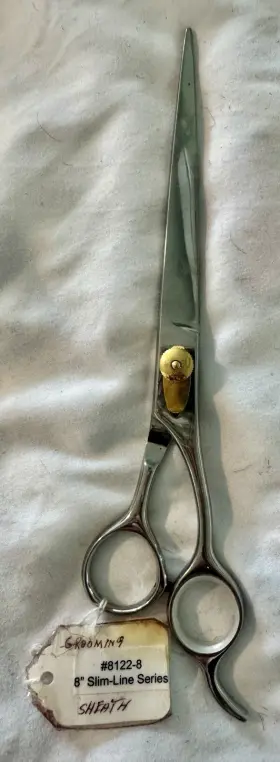 8122-8 Arius Eickert Vintage Professional Grooming Hair Cutting Shears 8 Inch Slim Line Stainless Steel