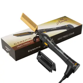 A6c1f Asani Hair Straightener Electric Hot Comb For Wigs And Natural - Ceramic