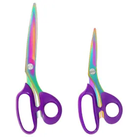 Actj2 Asdirne Fabric Scissors Heavy Duty Titanium Plated Stainless Steel Tailor