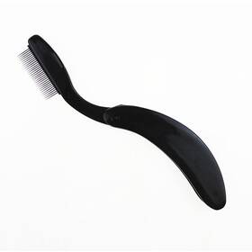 Astrqle 739340542894 1 Pcs Foldable Stainless Steel Teeth Lash Comb Eyebrow Shaper Mascara Ey
