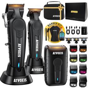Atvoxis At-004 005 006 Hair Clippers For Men Professional Barber And Trimmers Set Cordles