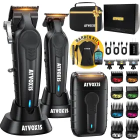 At-004 Atvoxis 005 006 Hair Clippers For Men Professional Barber And Trimmers Set Cordles