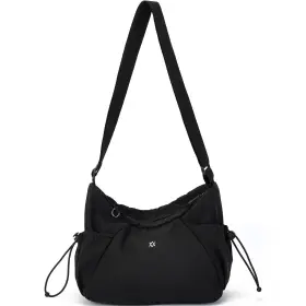 8803 Axcone Hobo Bag For Women Nylon Crossbody Multi-pocket Sling Roomy Li