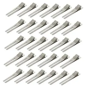As-2002231730 Axe Sickle 30 Pcs Hairdressing Double Prong Curl Clips 1.8 Inch 1 Count Pack Of Silver As-2002231730 Axe Sickle 30 Pcs Hairdressing Double Prong Curl Clips 1.8 Inch 1 Count Pack Of Silver