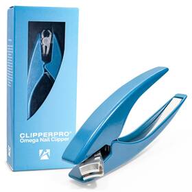 Azurro Nn0101 Clipperpro Omega Fingernail Clipper - Ergonomic Large Nail Clippers For Wo
