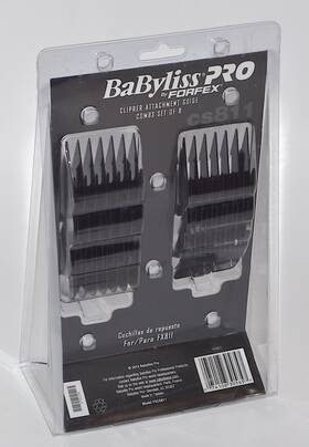 Babylisspro Cs811 Babyliss Pro Set Of 8 Clipper Attachment Combs New