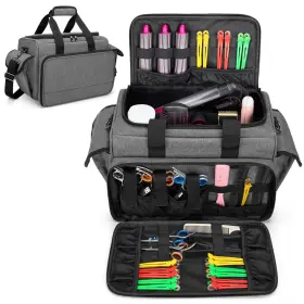 Bs00702 Bafaso Barber Case With Adjustable Dividers Tattoo Holds Supplie