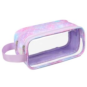 Bagseri Frcpc01 Clear Pencil Case For Girls - Cute Pouch With Handle