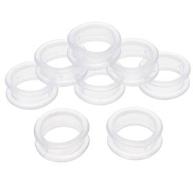 Balacoo 02g15936synwet6zlq 8 Pcs Soft Silicone Scissors Finger Rings- Comfortable Thumb Inserts