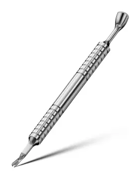 Ba-n6509 Baluca Professional Cuticle Pusher And Trimmer For Women - 2-in-1 Nail
