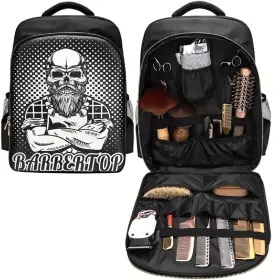Barberplan1345 Barberplan 787996049663 Barber Travel Bag Backpack Baeberplan Large Organizer For Barbers Clippers An