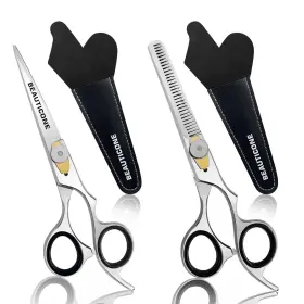 Beauticone 065016995226 Hair Cutting And Thinning Scissors Set 6.5 Inch Stainless Steel Barber Scisso