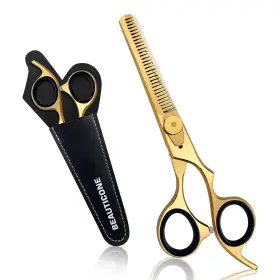 Beauticone 065016995448 Thinning Shears For Hair Cutting Professional Barber Scissors Stainless Steel