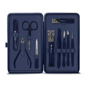 Ben Sherman Be3278 Nail Clippers For Men Travel Size Clipper Set 11 Pcs Mens N