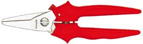Bessey 010220024522 D48 Just Combi-scissors Black/red 1
