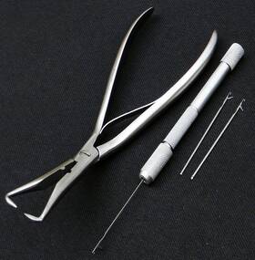 Best Deals 13662 2 In1 Professional Hair Extension Tools Pulling Needles Micro Beads -