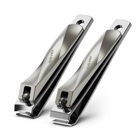 Bezox N2307-97 Toe Nail Clippers For Women - Straight Blade Toenail Clipper And Curved
