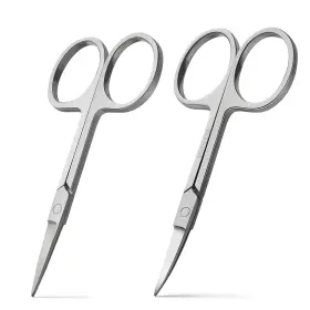 Yj-spj-s03 Bezox Premium Nail Scissors 2pcs Professional Curved And Set Of 2 Silver Yj-spj-s03 Bezox Premium Nail Scissors 2pcs Professional Curved And Set Of 2 Silver