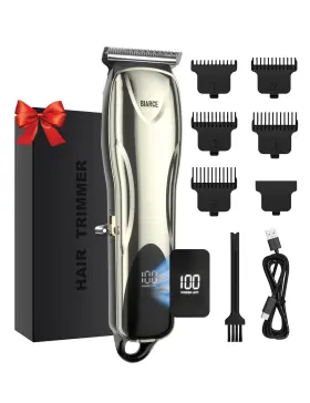 S1006-xr-us Biarce Cordless Hair Trimmer For Men Professional Clippers Barber Haircutting K