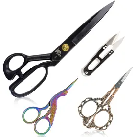 Bihrtc-1593-1029-1120-1628 Bihrtc Professional 9 Inch Dressmaking Tailor Scissors Small Embroidery Sciss