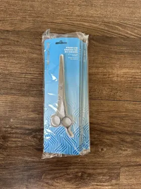 Blade 050428351338 Pack Of 6 Premium Grooming Scissors Stainless Steel Precision Blades