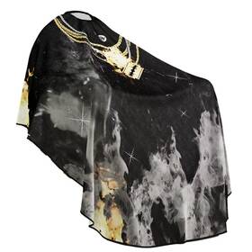 Bm Barber Mood 260735476754 Professional Cape - Hair Cutting With Adjustable Neck Closure Sa