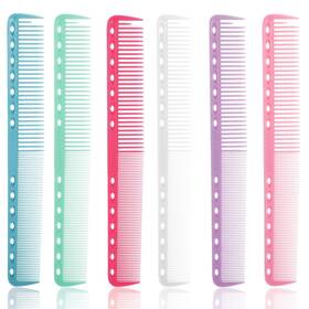 Bohuiz 642637 1 Rbt8annv0 6pcs Barber Comb 7 Inch Carbon Fine Cutting Anti Static Professional C