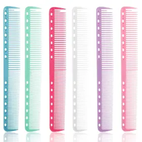 Rbt8annv0 Bohuiz 642637 1 6pcs Barber Comb 7 Inch Carbon Fine Cutting Anti Static Professional C