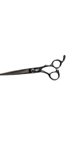 B-bk7 Bonika Shears Raven 7 Inch Offset Handle Styling Scissors And